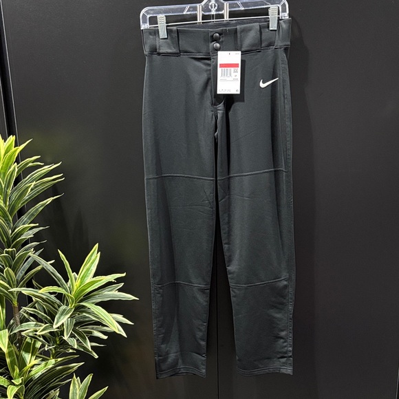 Nike Baseball Pants, zip fly,snap buttons, belt loops, back pocket,stretch waist - Picture 1 of 9